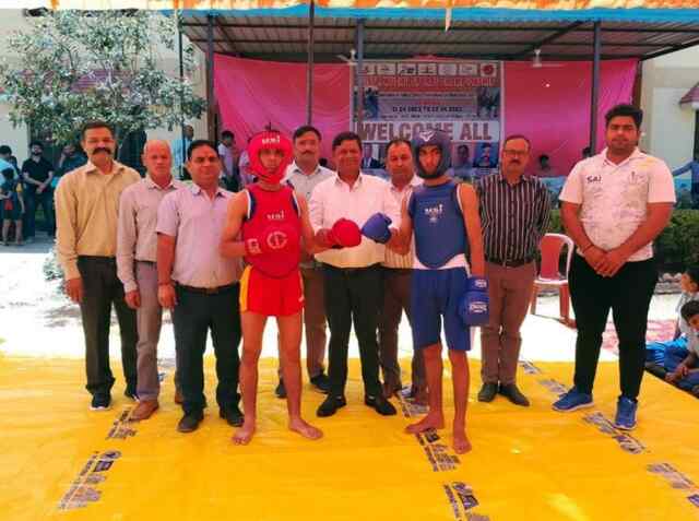 11वीं जिला स्तरीय वुशु प्रतियोगिता का प्रदेश