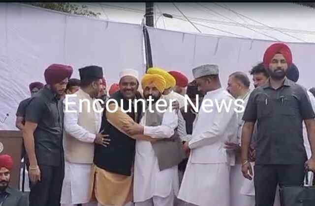 जालंधर पहुंचे सीएम भगवंत मान, मुस्लिम भाईचारे को दी बधाई