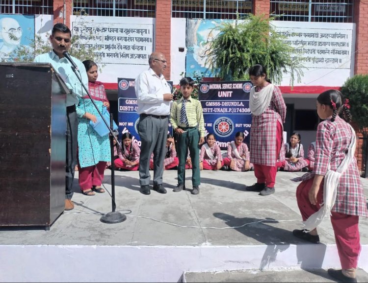 वरिष्ठ माध्यमिक पाठशाला धुन्दला में मनाया “अंतर्राष्ट्रीय पृथ्वी दिवस” 