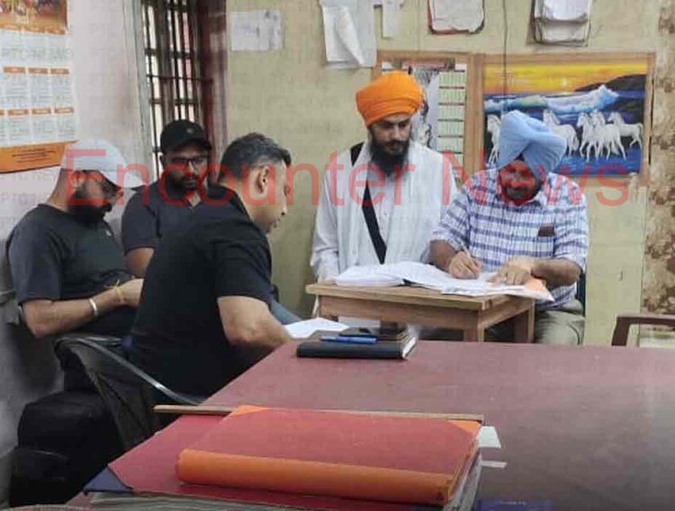 डिब्रूगढ़ जेल से अमृतपाल सिंह की पहली तस्वीर आई सामने