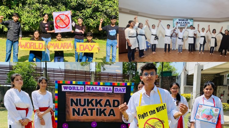 इनोसेंट हार्ट्स के ‘हेल्थ एंड वैलनेस क्लब’ ने मनाया ‘विश्व मलेरिया दिवस’