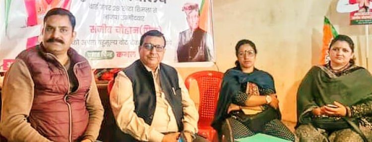 कांग्रेस झूठ का सहारा लेकर लड़ती है चुनाव, इनका हर घोषणा पत्र झूठ का पुलिंदा: वीरेंद्र कंवर