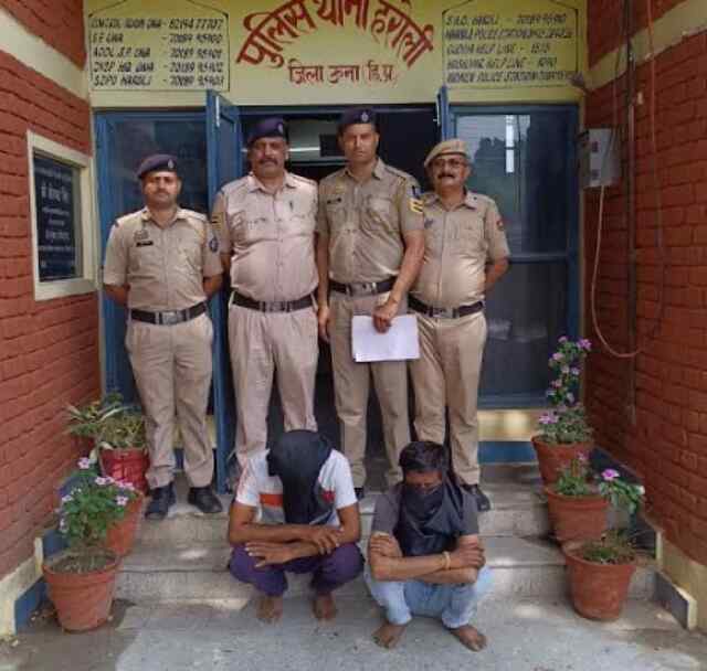 5.29 ग्राम चिट्टे सहित पंडोगा मे दो युवक पकड़े 