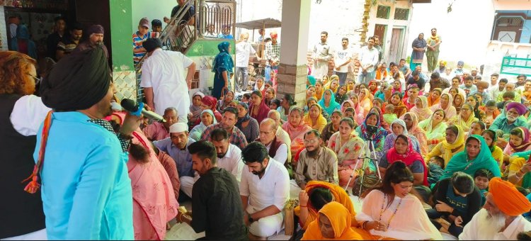 सिंगा में लखदाता पीर का जन्मदिन धूमधाम मनाया