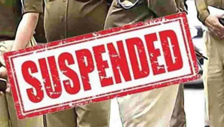 थाने में SP ने मारा छापा, नशे में धुत्त मिले SHO सहित 2 मुलाजिम, किया सस्पेंड