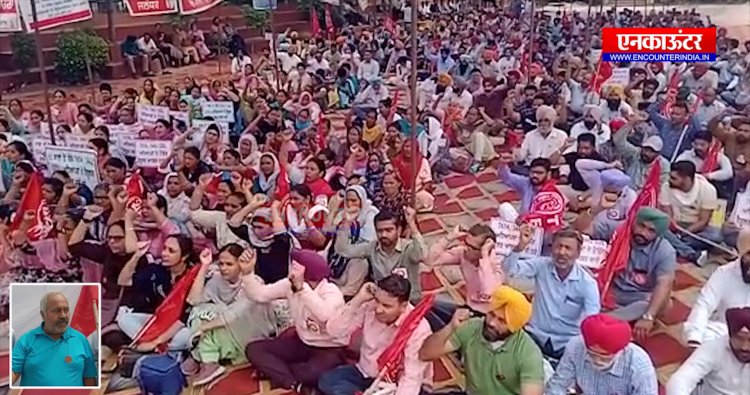 जालंधरः डेमोक्रेटिक टीचर फ्रंट पंजाब द्वारा रोष रैली निकालकर रोष प्रदर्शन किया गया, देखें वीडियो