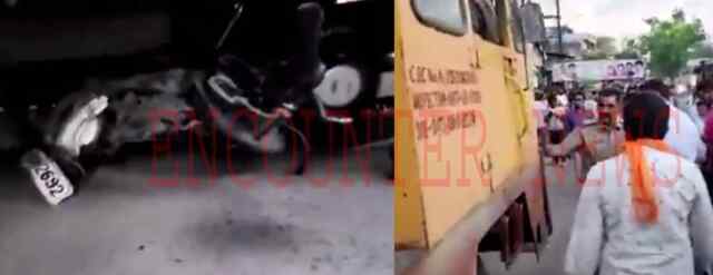 बेकाबू क्रेन चालक ने कई वाहनों को मारी टक्कर, 4 की मौत, देखें वीडियो
