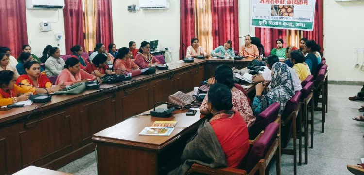 मिलिट्स की खेती को बढ़ावा देने हेतू खंड स्तर पर 60 कृषि सखियों को किया प्रशिक्षित