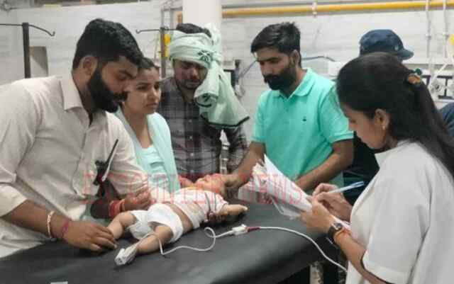 पंजाबः दर्दनाक सड़क हादसे में 3 माह के बच्चे की मौत