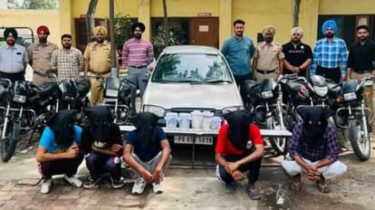 पंजाब : सुलझी 50 लाख लूट की गुत्थी, 5 गिरफ्तार