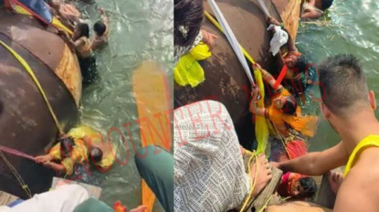 नाव पलटने बड़ा दर्दनाक हादसाः 4 की मौत, 20 से अधिक लोग लापता