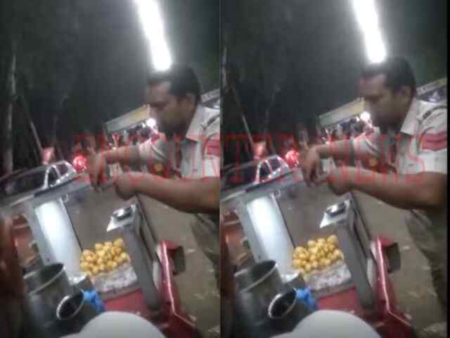 पंजाब: गोलगप्पे खाने के बाद रेहड़ी वाले से उलझा पुलिसकर्मी, की लोगों पर गाड़ी चढ़ाने की कोशिश, वीडियो वायरल