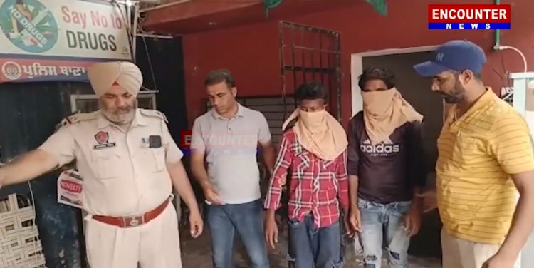 पंजाब : चोरी के सामान के साथ दो काबू , देखें वीडियो