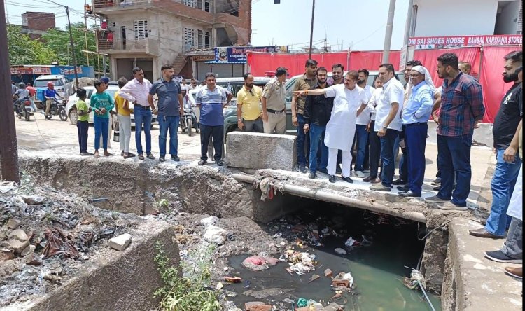 दुन विधायक राम कुमार ने किया चक्का रोड पर पुलिया के शिलान्यास