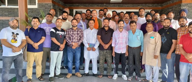 भारतीय जनता पार्टी आईटी सेल की मंडल स्तरीय बैठक आयोजित