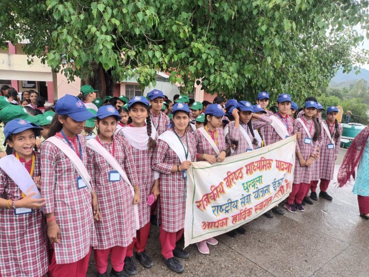 धुन्दला में “विश्व तम्बाकू निषेध दिवस” के उपलक्ष्य में जागरूकता रैली का आयोजन
