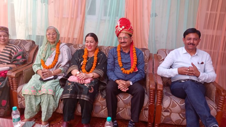 अधिशासी अभियंता विनोद धीमान 37 वर्ष सेवाएं देकर हुए सेवानिवृत्त