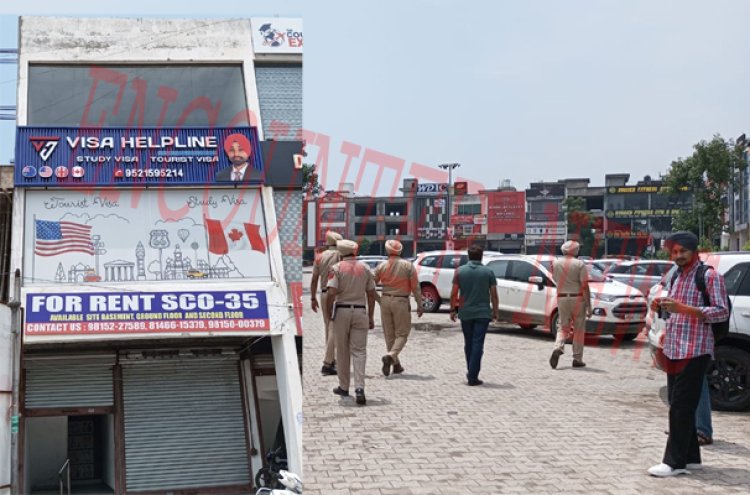 जालंधरः Visa Helpline में पुलिस की दबिश, मचा हड़कंप, देखें वीडियो