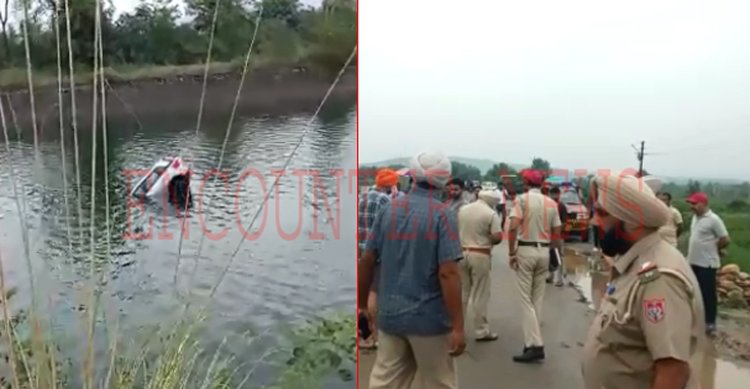 होशियारपुरः नहर में गिरी कार, व्यक्ति को ढूंढने के लिए चलाया सर्च ऑप्रेशन, देखें वीडियो