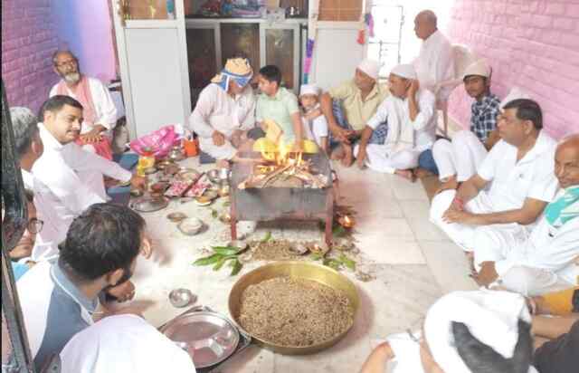 बदोली के नाग मंदिर में  वार्षिक भंडारे का आयोजन 