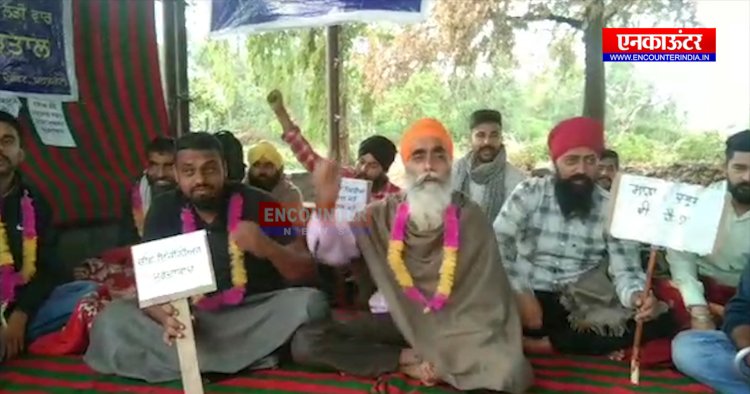 ਪੰਜਾਬ : ਬੈਰਾਜ ਔਸ਼ਦੀ ਪਰਿਵਾਰਾਂ ਨੇ ਭੁੱਖ-ਹੜਤਾਲ ਤੇ ਬੈਠਕੇ ਕੀਤਾ ਰੋਸ਼ ਪ੍ਰਦਰਸ਼ਨ, ਦੇਖੋ ਵੀਡਿਓ