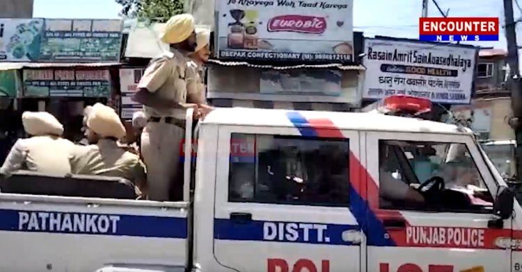 पंजाबः घल्लूघारा सप्ताह को लेकर निकाला गया फ्लैग मार्च, देखें वीडियो
