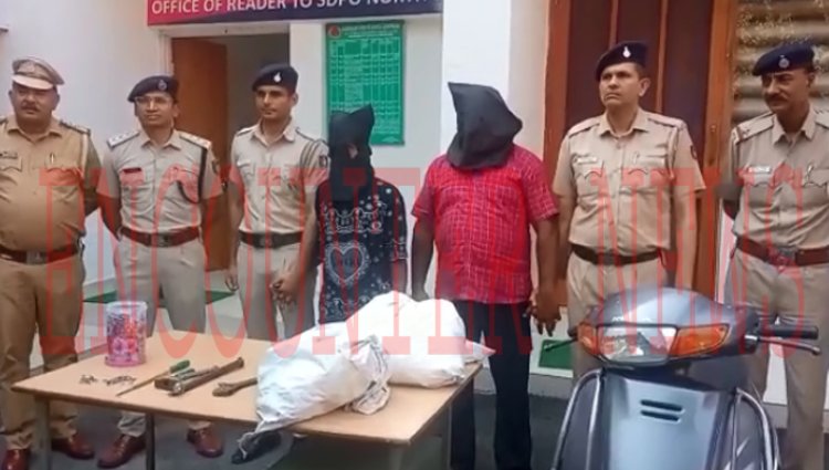 72 घंटों में पुलिस ने 3 दुकानों में चोरी की वारदात करने वाले चोरों को किया गिरफ्तार, देखें वीडियो 