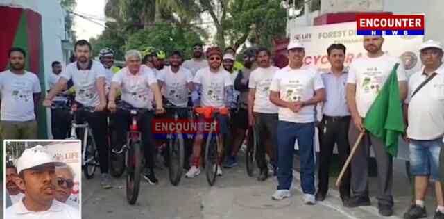 पंजाबः पर्यावरण दिवस पर निकाली गई साइकिल रैली, देखें वीडियो