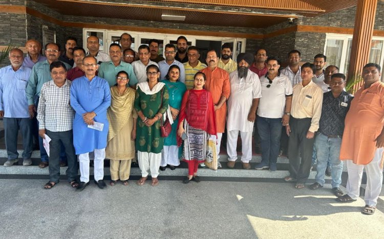 जनसमर्थन महाअभियान को लेकर ऊना शहरी इकाई की अहम बैठक का आयोजन