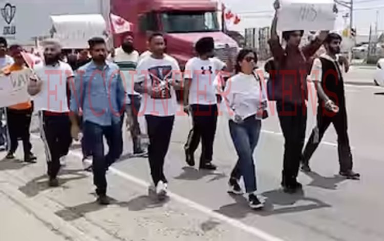कनाडा में सैकड़ों छात्रों को डिपोर्ट करने की तैयारी, सड़कों पर उतरे पंजाबी स्टूडेंट्स