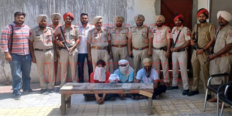 पंजाबः गैंगस्टर जरनैल सिंह कत्ल में शामिल 3 आरोपी हथियारों सहित गिरफ्तार