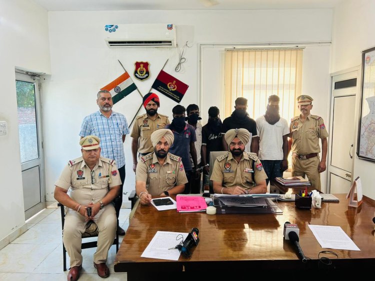 जालंधरः पुलिस ने लुटेरा गिरोह के 5 सदस्यों सहित अन्य 3 आरोपियों को किया गिरफ्तार