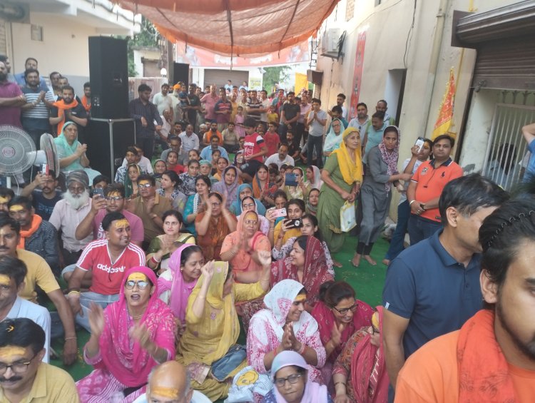 डॉ नदीम अख्तर द्वारा की गई भगवान भोले शंकर पर अभद्र टिप्पणी के विरोध में हिंदू संगठन