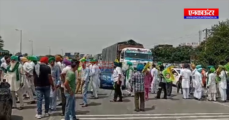 ਪੰਜਾਬ : ਕਿਸਾਨ ਜਥੇਬੰਦੀਆਂ ਨੇ ਅਮ੍ਰਿਤਸਰ-ਪਠਾਨਕੋਟ ਨੈਸ਼ਨਲ ਹਾਇਵੇ ਕੀਤਾ ਜਾਮ, ਵੇਖੋ ਵੀਡਿਓ