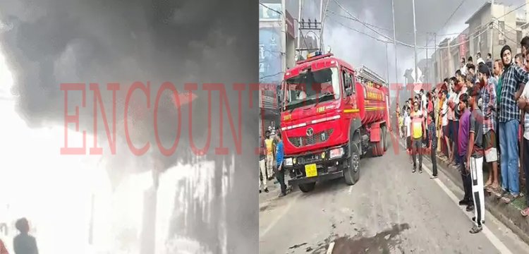 पंजाबः डाइंग यूनिट में लगी भीषण आग, कर्मचारियों को सुरक्षित निकाला बाहर