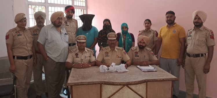 जालंधरः पावरकाम कर्मी पत्नी के साथ हेरोइन सहित गिरफ्तार