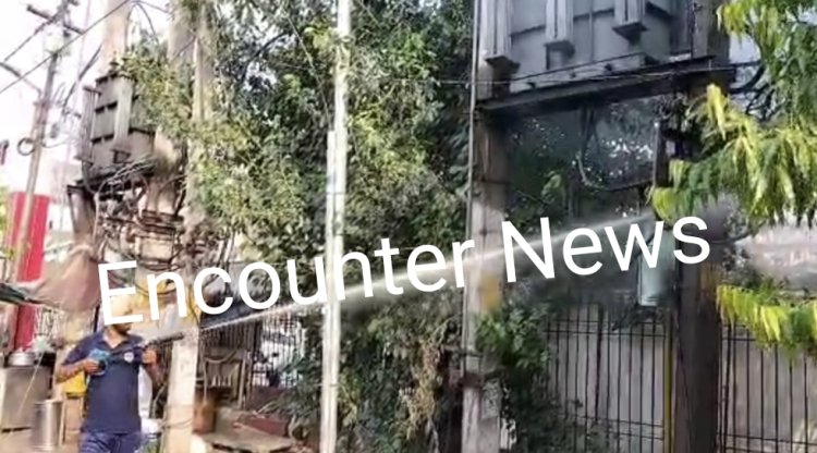 जालंधरः Saffron Mall के बाहर लगे बिजली के ट्रांसफार्म को लगी आग, देखें वीडियो