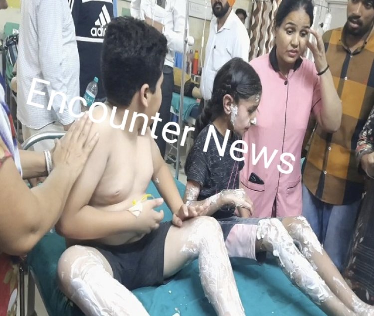 पंजाब : घर में गैस लीकेज हुआ धमाका, 2 बच्चों सहित चार घायल