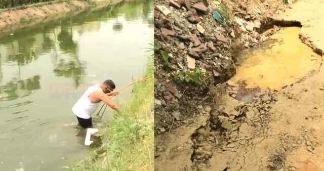 जालंधर: नहर के रिसाव से स्थानीय लोगों के दिलों में डर का माहौल, देखें वीडियो