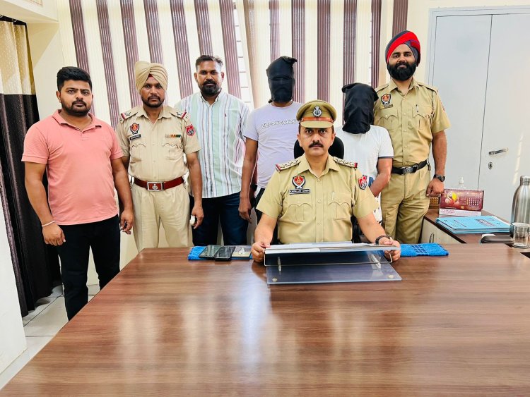 जालंधरः हेरोइन सहित दो तस्कर गिरफ्तार