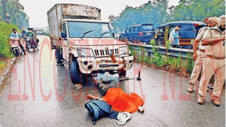 पंजाबः जीप और बाइक की टक्कर में युवक की मौत