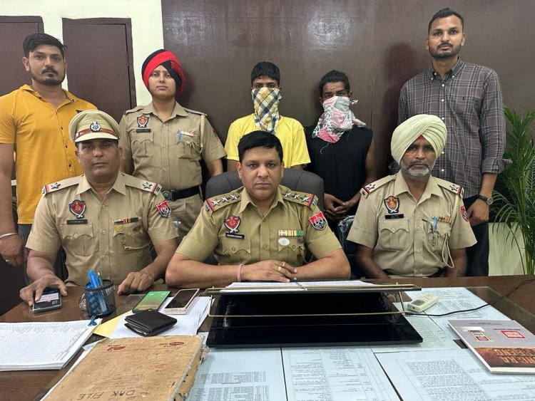 जालंधरः चोरी के आठ मोटरसाइकिल सहित 2 गिरफ्तार