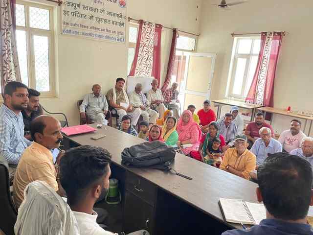 सेंसौंवाल में प्राकृतिक खेती के अंतर्गत प्रशिक्षण शिविर का आयोजन 