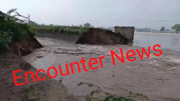 पंजाब : पानी में डूबी हजारों एकड़ फसल, घरों तक पानी पहुंचने की बनी संभावना 