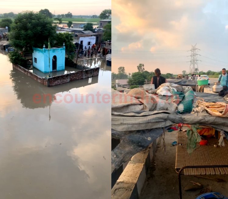 जालंधरः इस बेई में बढ़ा जलस्तर, लोगों के घरों में घुसा पानी, देखे Live