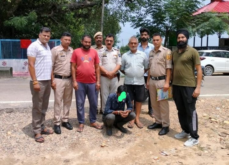 हरोली पुलिस ने भङियारा में स्थानीय व्यक्ति से पकड़ा 5.72 ग्राम चिट्टा
