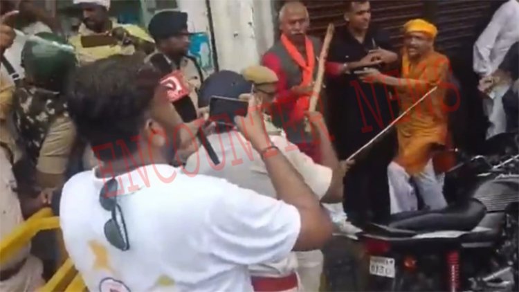 प्रोटेस्ट दौरान पुलिस के लाठीचार्ज में भाजपा नेता की मौत