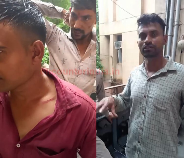 जालंधरः TTE ने व्यक्ति से की मारपीट, देखें Live