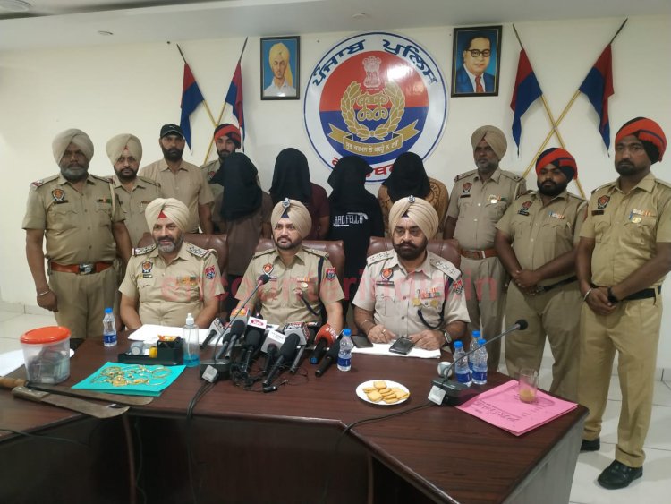 कपूरथलाः हाईवे पर लूट की वारदात करने वाले 4 आरोपी गिरफ्तार, देखें वीडियो