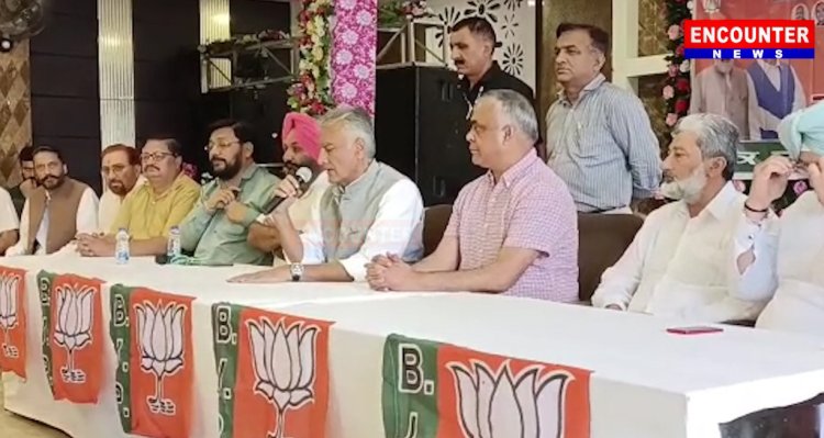 पंजाबः भाजपा प्रधान सुनील जाखड़ ने सरकार पर लगाए गंभीर आरोप, विपक्ष पर साधा निशाना, देखें वीडियो